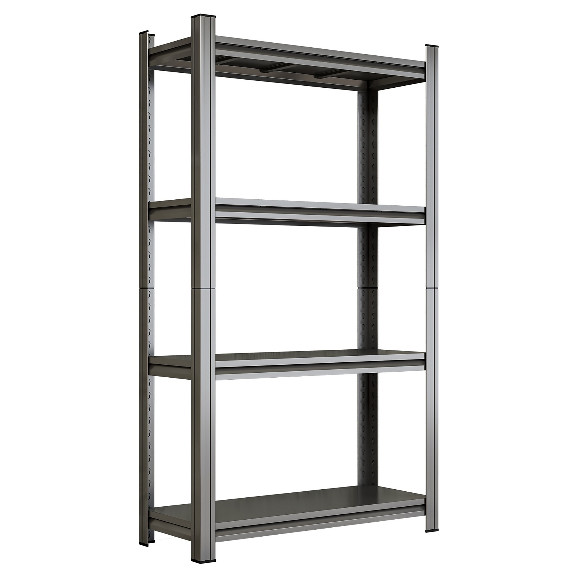 4-Tier Adjustable Metal Storage Shelf